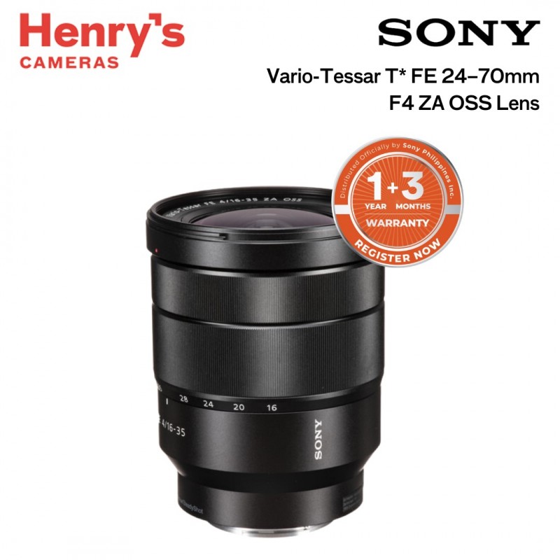 Sony Vario-Tessar® T* FE 16-35 mm F4 ZA OSS